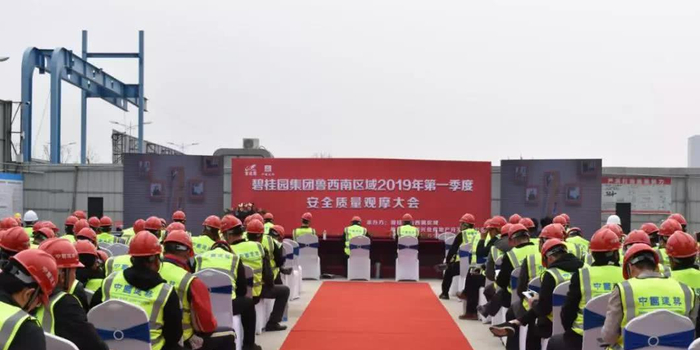 碧桂园鲁西南区域2019年第一季度安全质量观