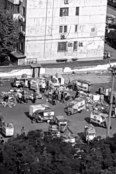 市民李明拍摄视频截图 来源：北京晚报