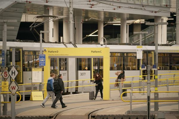 位于英国的曼彻斯特火车站（视觉中国）