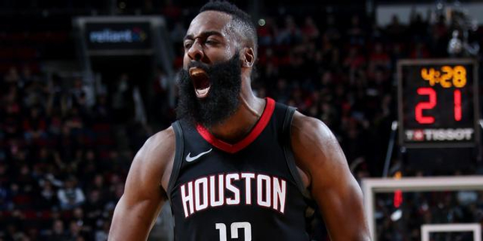 NBA官方MVP投票榜公布, 哈登11连庄居第一,