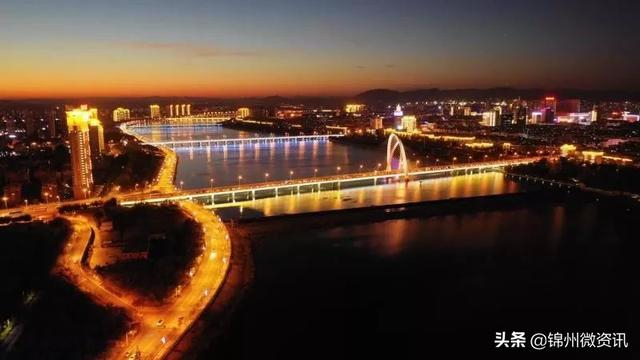 锦州夜景可以媲美大城市!流光溢彩的锦州你认识吗?