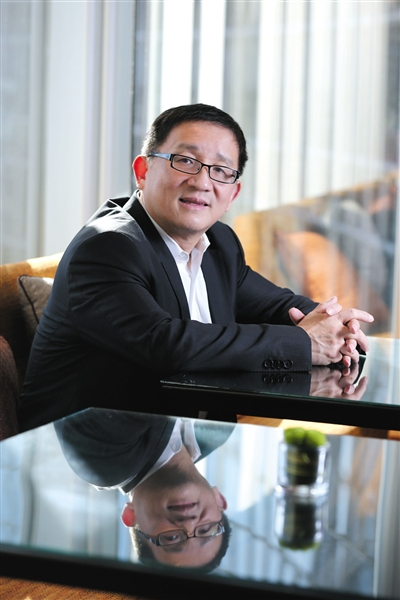 布鲁金斯学会约翰·桑顿中国中心主任李成。新京报记者 侯少卿 摄