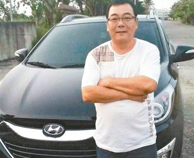 涉嫌绑票案的四湖乡溪尾村长蔡茂典。（台湾《联合报》/胡玮芳 翻摄）