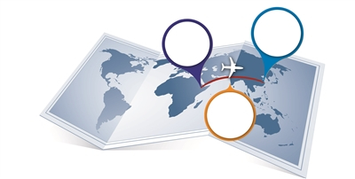 飞越小半个地球