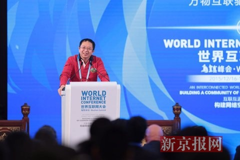 奇虎360董事长周鸿祎。新京报记者 李冬 摄