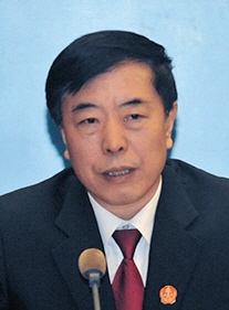 资料图：北京市高院代理院长杨万明。 中国法院网