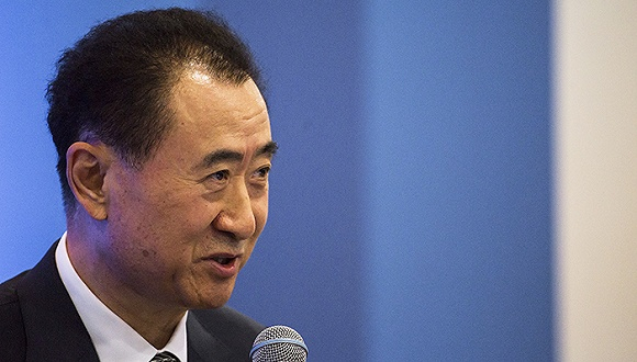 万达集团董事长王健林。图片来源：视觉中国