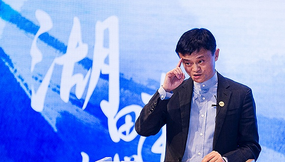 阿里巴巴董事局主席、湖畔大学校长马云。图片来源：视觉中国