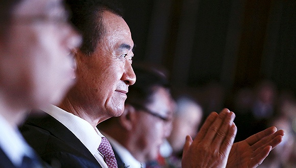 万达集团董事长王健林。图片来源：视觉中国