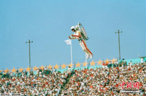 资料图：1984年洛杉矶奥运会开幕式