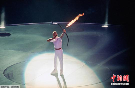 资料图：1992年巴塞罗那奥运会开幕式