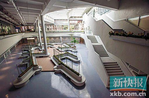 深圳国家基因库内部。