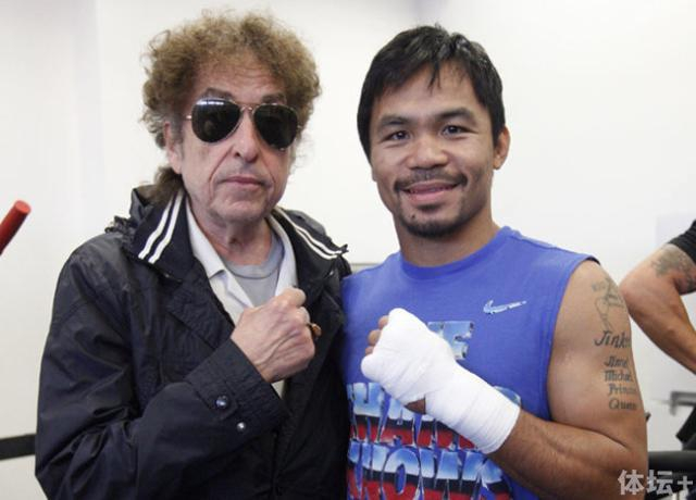 迪伦与菲律宾拳王帕奎奥