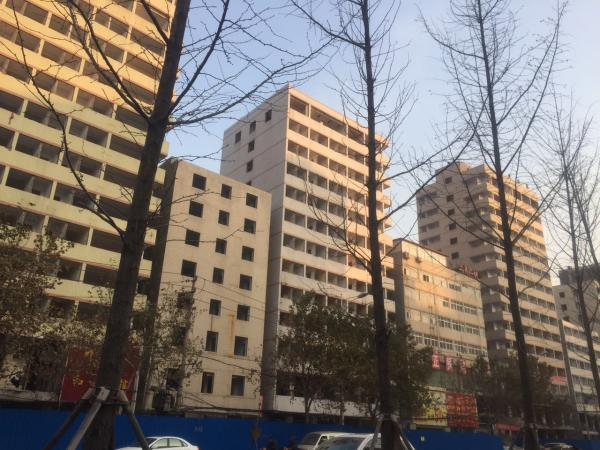 即将被拆除的城中村。