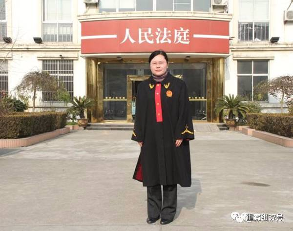 ▲“诗意判决书”作者王云法官。 来源：泰兴日报微信公号“微笑泰兴”