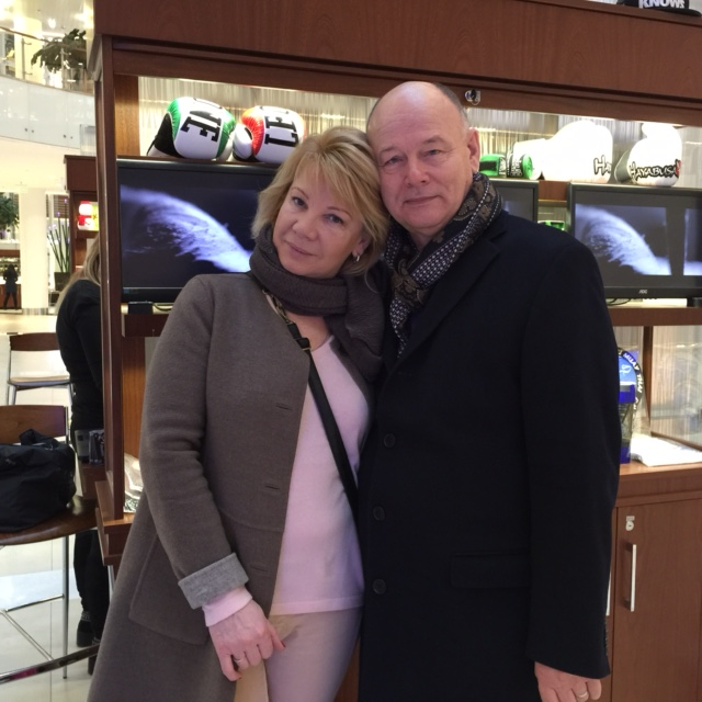  格拉奇科与妻子