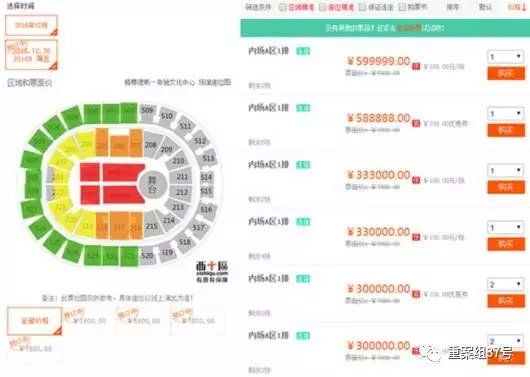 ▲王菲演唱会票价一度爆出599999元“天价”。 资料图片