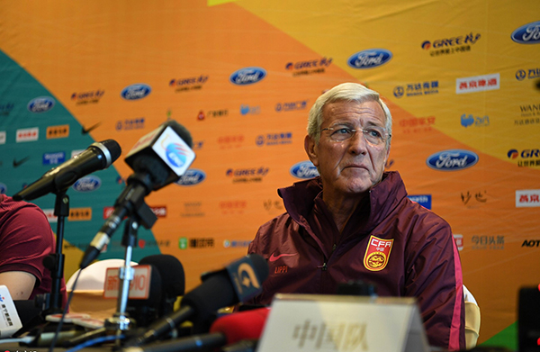 　　里皮在1月6日的发布会上坦言，本届中国杯，中国队将竭尽全力争取好成绩，同时，锻炼和选拔更多年轻球员成为本次参赛的重要目标。东方IC 图