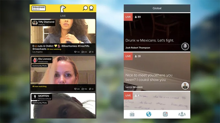（Meerkat在诞生18个月后便宣告下架，图片来自：Gizmodo）
