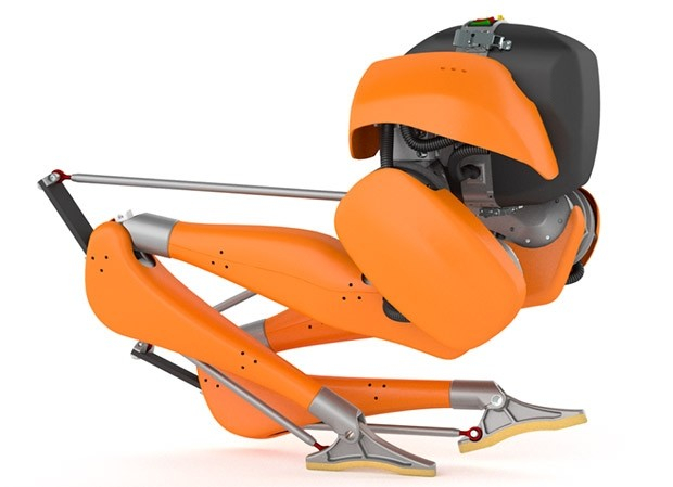 Cassie的最终设计，带有保护罩