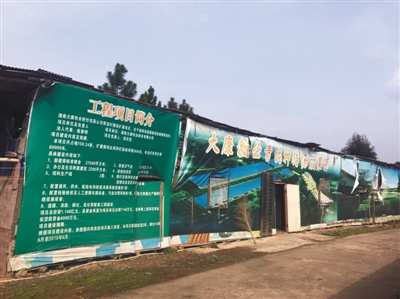 青垅村种猪场项目，尚未建完，已停工两年。