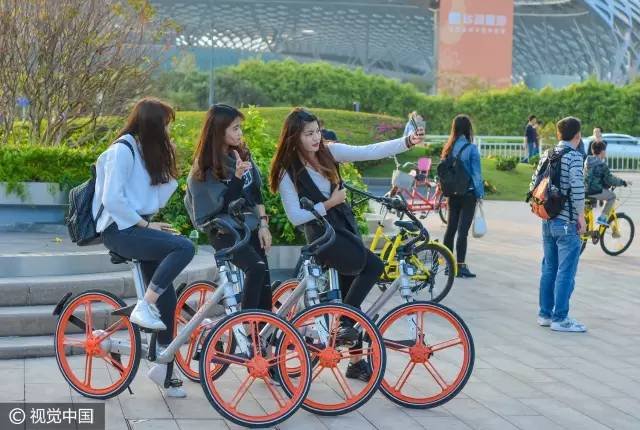 ▲共享单车（资料图，图片来源：视觉中国）