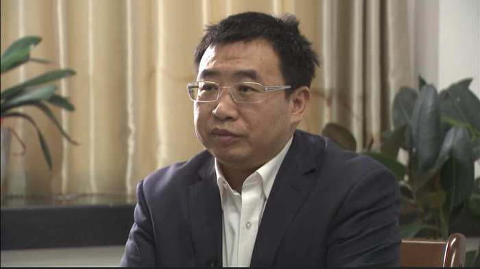  江天勇接受媒体采访