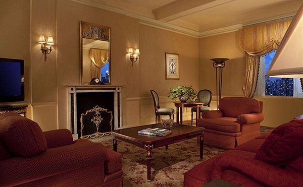 纽约华尔道夫酒店客房