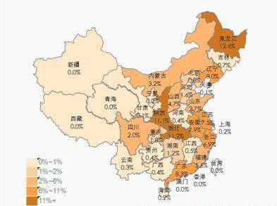 代练商家所在地分布情况