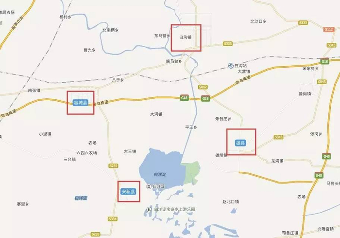  ▲白沟镇地理位置