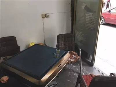 ▲徐利就是在诸暨市下坊村的这间棋牌室内落网的。新京报记者 谷岳飞 摄