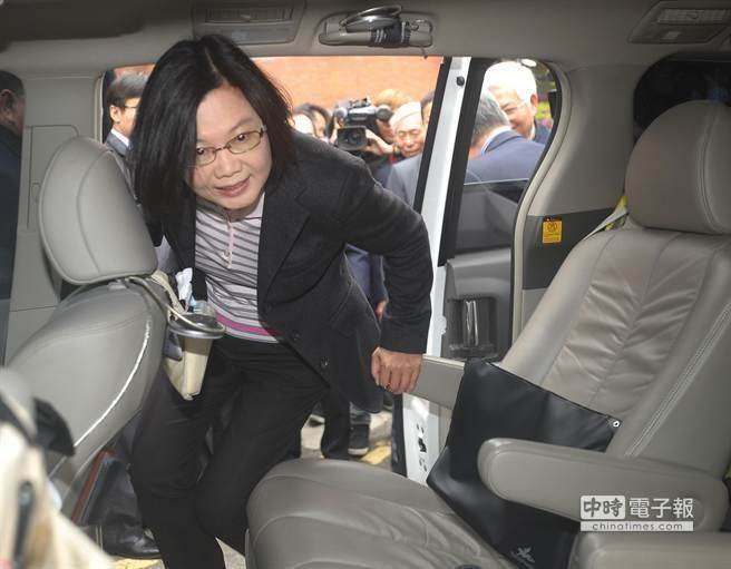 　蔡英文的奥迪“移动城堡”价格高达2490万元新台币。（图片来源：台湾《中时电子报》&nbsp;