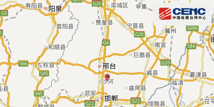河北邯郸市永年县发生2.8级地震 震源深度