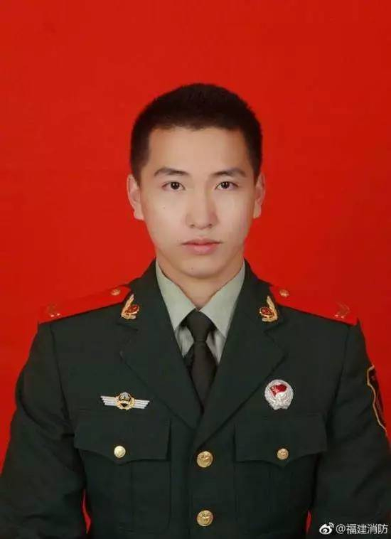 姚为君 图片来源：微博@福建消防