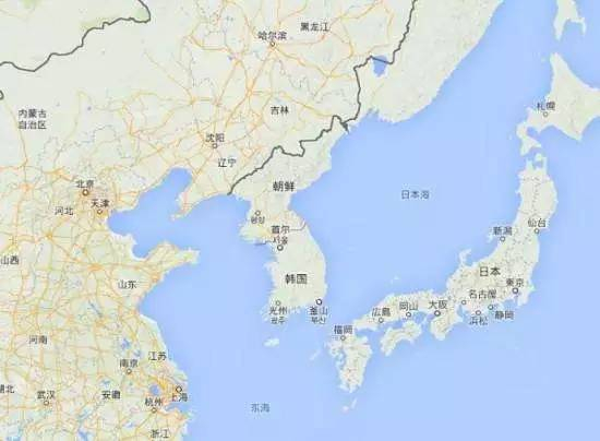 ▲ 东北亚区域地区