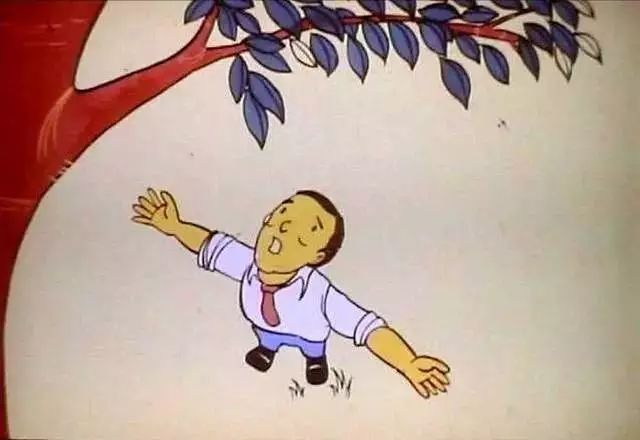 “我太忙，没时间爬树。”男孩说，