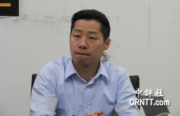 “时代力量党”民代林昶佐（图片来源：中评社）