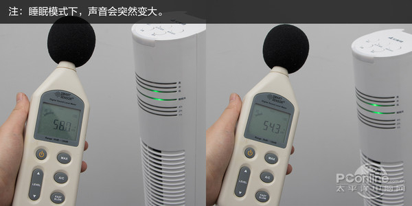 睡眠模式下噪声会时大时小