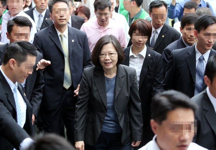 蔡英文。（图片来源：台湾《联合报》）