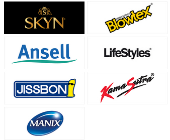 安思尔旗下两性健康业务主要安全套品牌。资料来源：安思尔公司官网