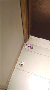 从酒店房门下塞进来的“小卡片”