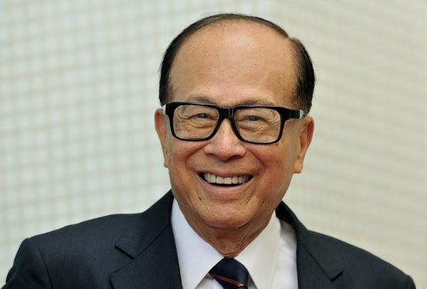 李嘉诚。 &nbsp;视觉中国 资料图