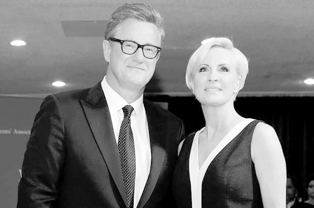  《早安，乔》主持人斯卡伯勒和布热津斯基。