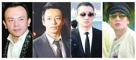 ▲“京城四少”：左起 王珂、汪小菲、汪雨、王烁