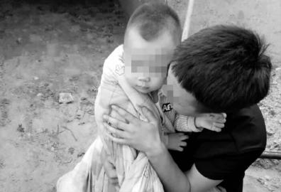  孩子在一个涵洞内被找到