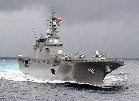 日本虽然派出一艘舰但却是演习的反潜主力