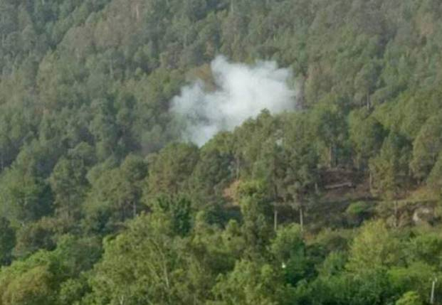  资料图：印巴双方在克什米尔地区印巴实际控制线附近发生交火