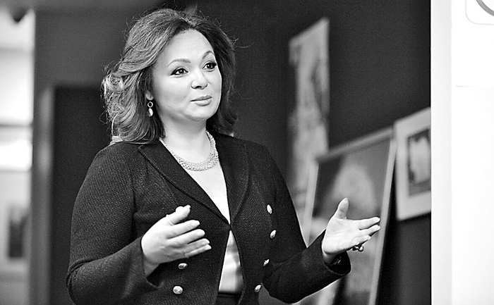 图为俄罗斯女律师维塞尼茨卡娅。