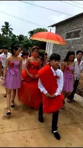 ▲当天结婚现场