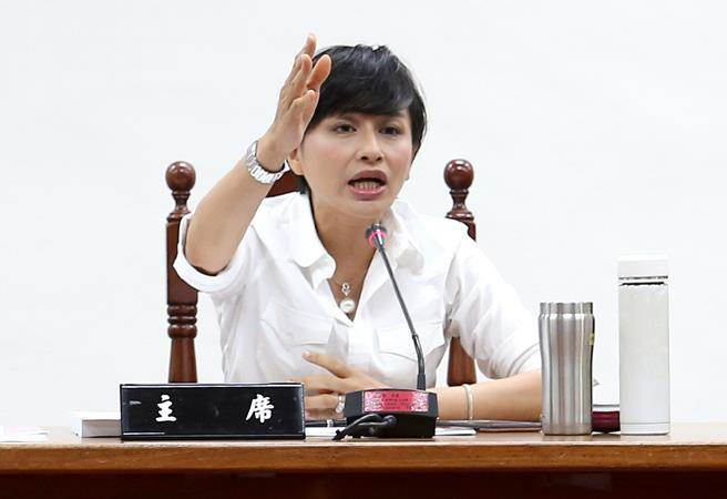  民进党“立委”邱议莹。（图片来源：台湾《中时电子报》）